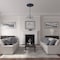 Ekena Millwork Sydney Ceiling Medallion (Fits Canopies up to 5 3/4"), Hand-Painted Midnight Dream, 27 3/4"OD x 2"P CM27SYMDF - alternate 2